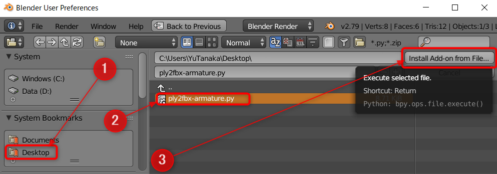Install Add-on